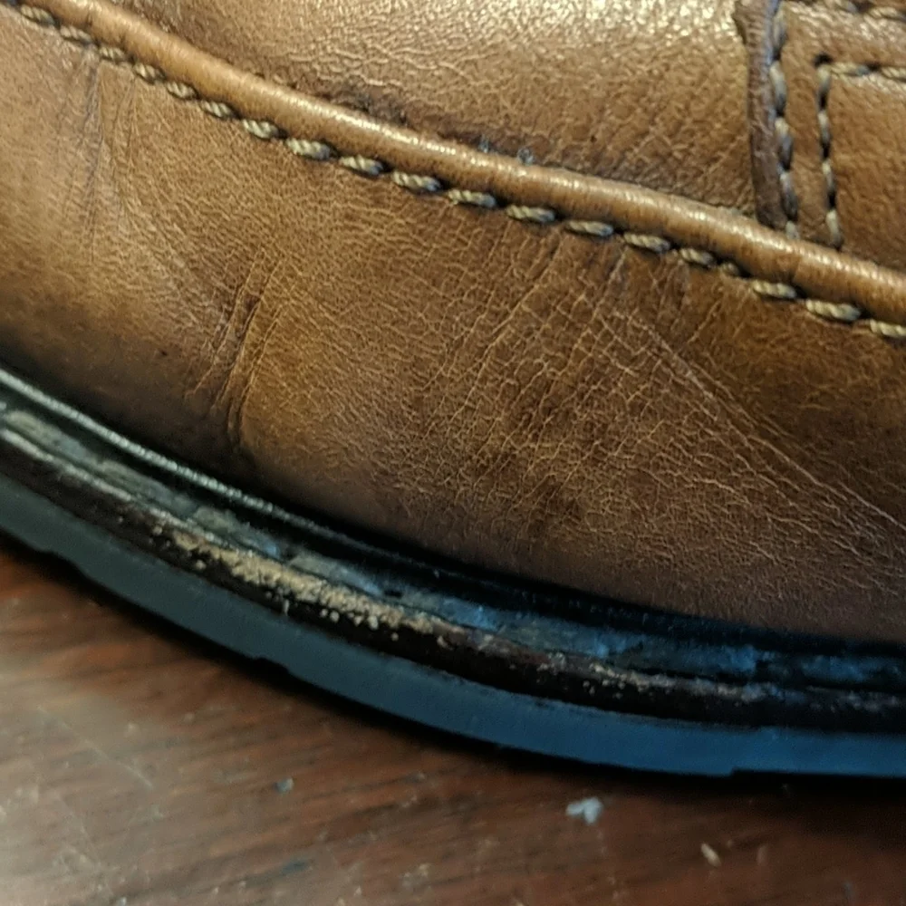 Men's MEPHISTO Goodyear Welt Lace Up Leather Shoes